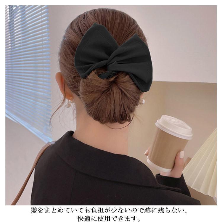 お団子ヘア メーカー おだんご ヘアアレンジ 髪飾り お団子グッズ バレエ 髪留め ドーナツ まとめ髪 ヘアセット リボン 花 | ブランド登録なし | 13
