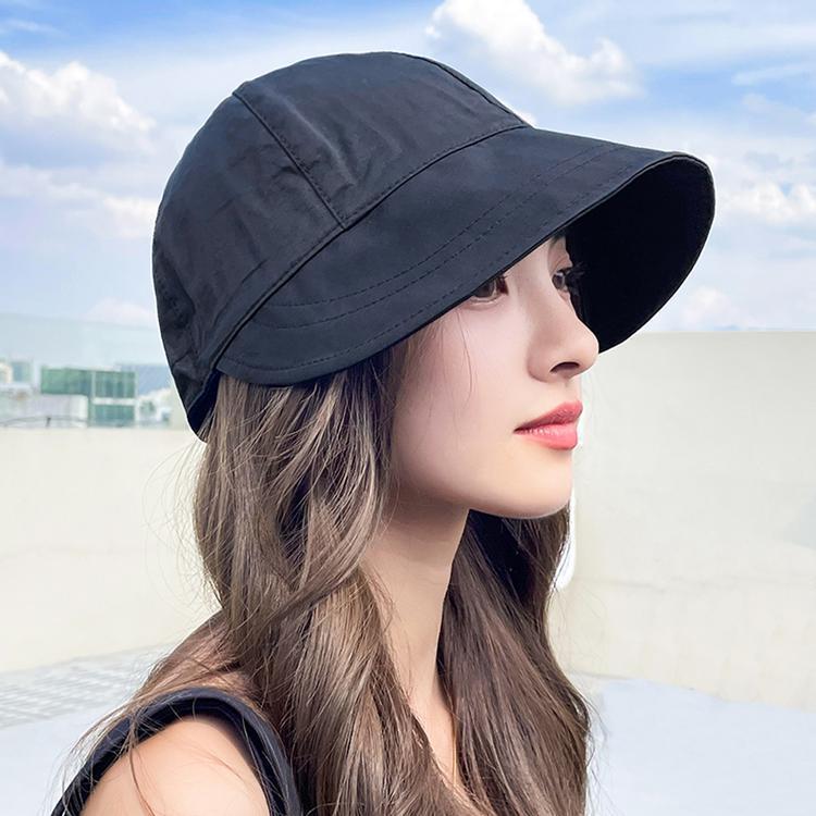 UVカット帽子 レディース 小顔効果 折りたたみ 日よけ帽子 紫外線カット 運動会 アウトドア 自転車帽子 旅 遮光100％ UV対策 サイズ調整 | ブランド登録なし | 05