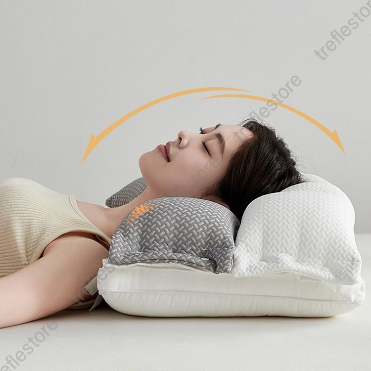 枕 肩こり 二段階高さ 首こり まくら マクラ 快眠枕 安眠枕 高反発枕 高さ調節 横向き寝用枕 ストレートネック 通気性抜群 軽い 防臭 いびき防止 | ブランド登録なし | 17