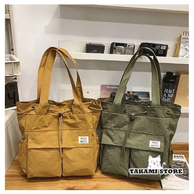 2way リュック ショルダーバッグ レディース メンズ トートバッグ 巾着 ショルダー 肩掛け バッグ ナイロン 巾着バッグ A4 大容量 肩掛けバ | ブランド登録なし | 18