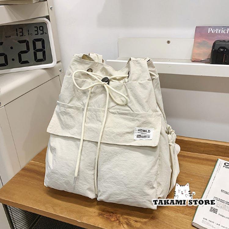 2way リュック ショルダーバッグ レディース メンズ トートバッグ 巾着 ショルダー 肩掛け バッグ ナイロン 巾着バッグ A4 大容量 肩掛けバ | ブランド登録なし | 03