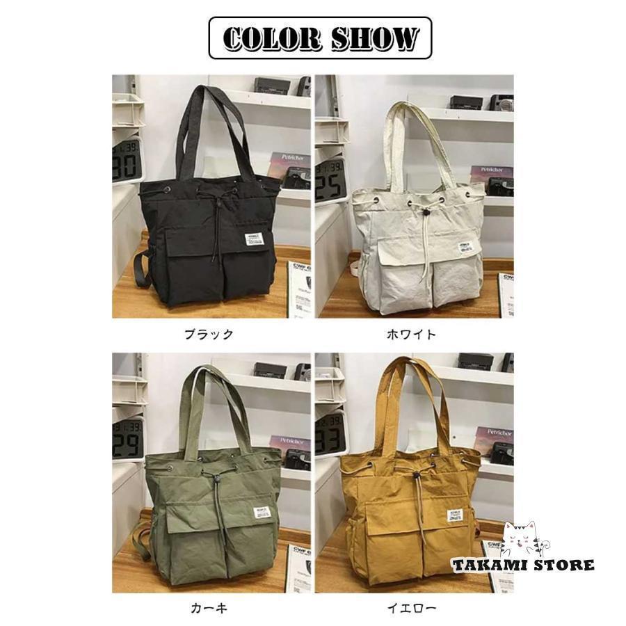 2way リュック ショルダーバッグ レディース メンズ トートバッグ 巾着 ショルダー 肩掛け バッグ ナイロン 巾着バッグ A4 大容量 肩掛けバ | ブランド登録なし | 06