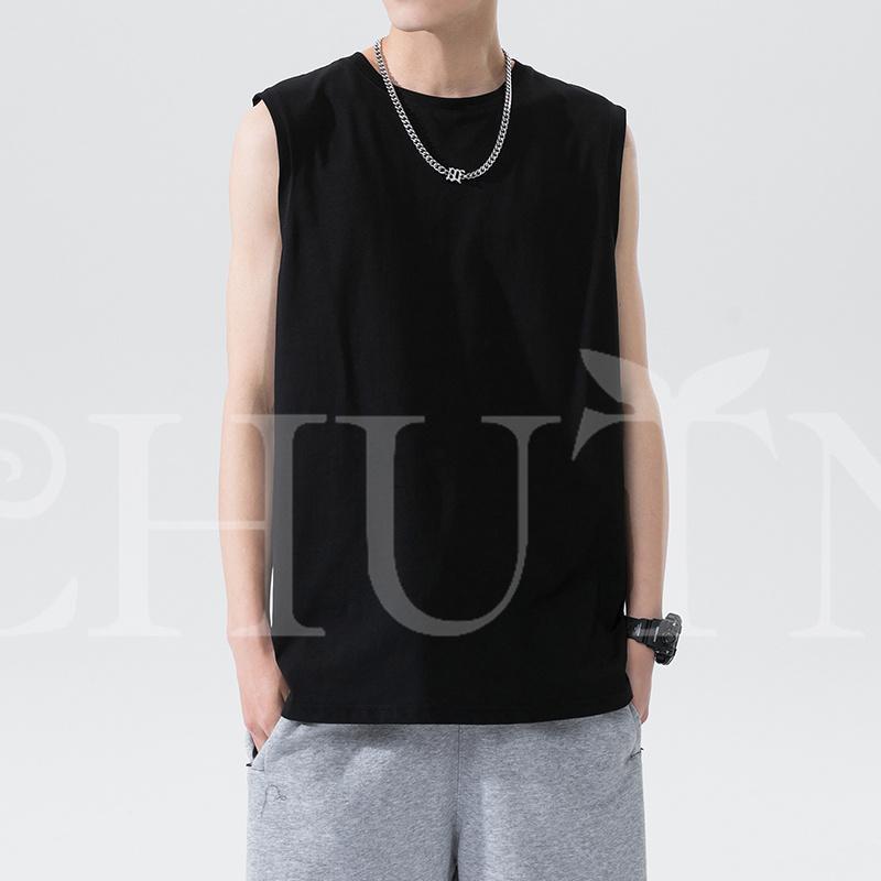 夏 タンク メンズ ラッシュガード スポーツ ジム ノースリーブ フレンチスリーブ ス シンプルTシャツ 丸首 ゆったり カジュアル おしゃれ | ブランド登録なし | 03