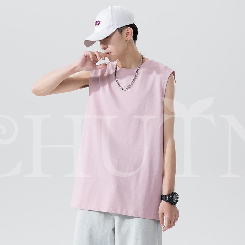 夏 タンク メンズ ラッシュガード スポーツ ジム ノースリーブ フレンチスリーブ ス シンプルTシャツ 丸首 ゆったり カジュアル おしゃれ | ブランド登録なし | 07