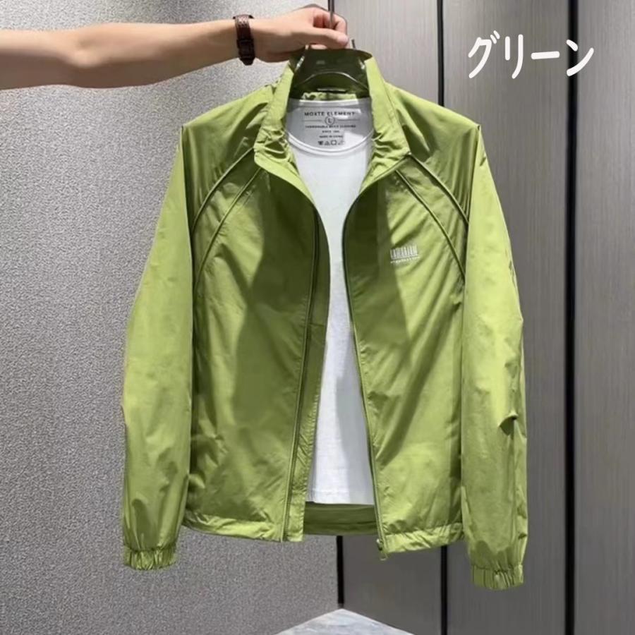 ゴルフウェア メンズ ゴルフジャケット ジャケット 春秋 冬 ゴルフ カジュアル ブルゾン 防風 ウィンドブレーカー　バイクジャケット 薄手　 | ブランド登録なし | 02