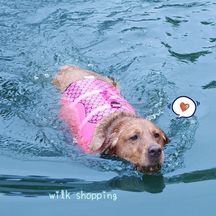 犬 ライフジャケット 犬用 ドッグ ペット 安全 安心 小型犬 小型犬 中型犬 大型犬 XS S M L XL 水遊び プール 海 川遊び 救命胴衣 | ブランド登録なし | 17