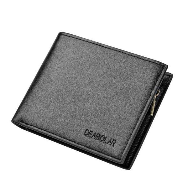財布 二つ折り メンズ カード収納 小銭入れ 革 レザー ウォレット コンパクト スリム 父の日 お札入れ コインケース SD/SIMスロット 大容量 | ブランド登録なし | 05