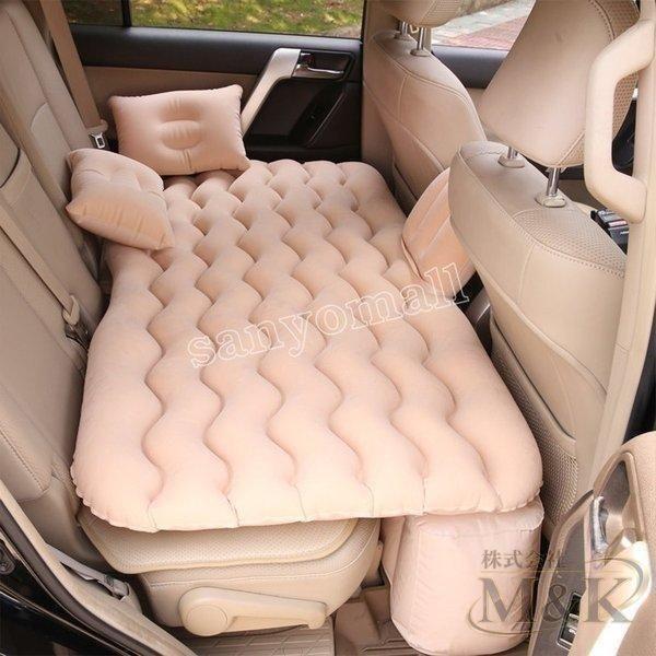 車 中泊 ベッド 電動 ベッドエアーベッド エアーマット エアベッド グッズ 車載 後部 座席 車中 仮眠 分離 可能 用途 簡易 | ブランド登録なし | 08