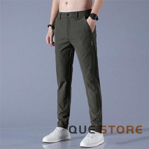 ゴルフパンツ メンズ　ストレッチ 通気速乾 春秋/夏タイプ選択可 ゴルフウェア　チノパンツ ストレッチパンツ 長ズボン ストレート 美脚 | ブランド登録なし | 16