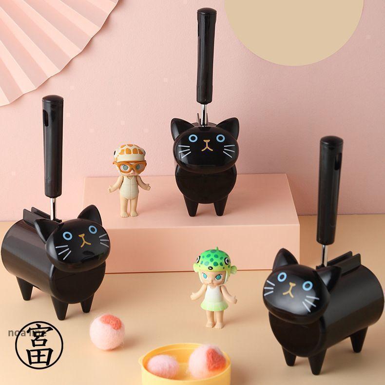 コロコロクリーナー 日用品雑貨 掃除用品 粘着式クリーナー 猫 ネコ ミニサイズ コンパクト かわいい おしゃれ 自立 衣類 洋服 カーペット ホコリ | ブランド登録なし | 01