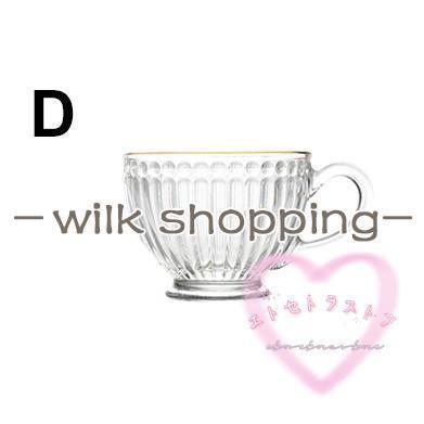 ガラス コップ おしゃれ グラス ハーブティー マグカップ 北欧 かわいい 大きめ 牛乳カップ ティーカップ コーヒーカップ | ブランド登録なし | 04