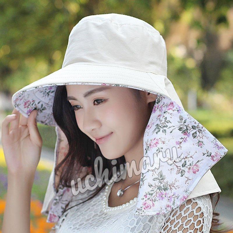帽子 レディース UV 日よけ つば広 ハット UVカット 360度 紫外線対策 UVカット 紫外線防止 農作業 屋外 日焼け防止 サンバイザー | ブランド登録なし | 14