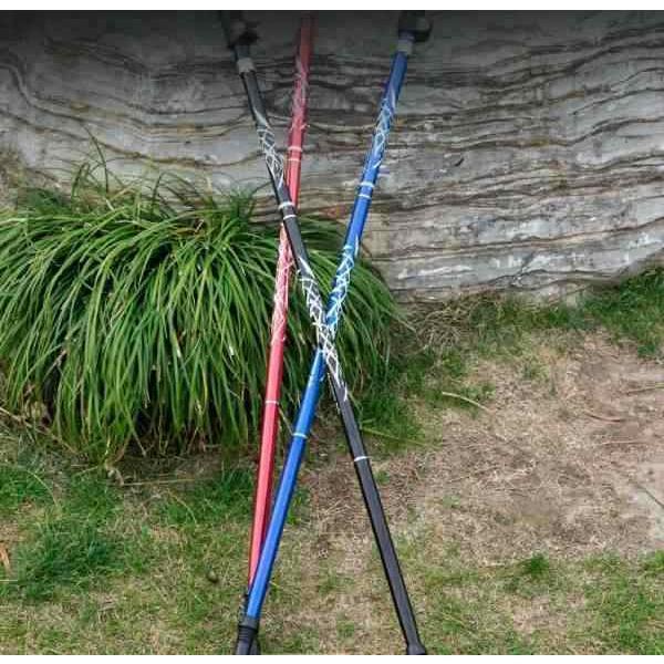 トレッキングポール 登山ストック 5段式伸縮シャフト 折りたたみ式 コンパクト アルミニウム合金 軽量 登山用品 男性用 女性用 | ブランド登録なし | 06