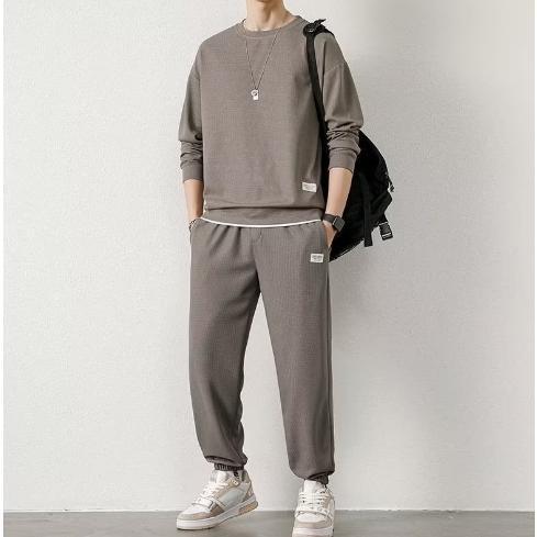スウェット セットアップ メンズ 長袖 上下セット 秋 カジュアル ジャージ スエットパンツ 運動服 部屋着 ルームウェア スポーツ 秋服 英字 | ブランド登録なし | 12