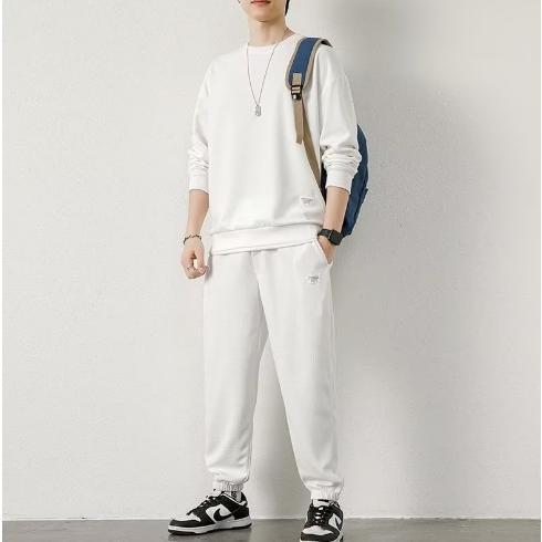 スウェット セットアップ メンズ 長袖 上下セット 秋 カジュアル ジャージ スエットパンツ 運動服 部屋着 ルームウェア スポーツ 秋服 英字 | ブランド登録なし | 06