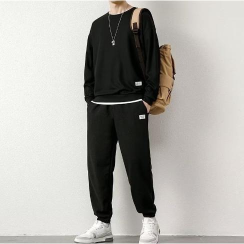 スウェット セットアップ メンズ 長袖 上下セット 秋 カジュアル ジャージ スエットパンツ 運動服 部屋着 ルームウェア スポーツ 秋服 英字 | ブランド登録なし | 07