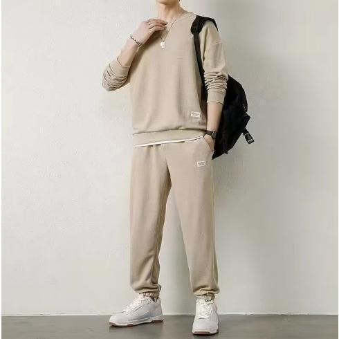 スウェット セットアップ メンズ 長袖 上下セット 秋 カジュアル ジャージ スエットパンツ 運動服 部屋着 ルームウェア スポーツ 秋服 英字 | ブランド登録なし | 08