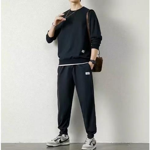 スウェット セットアップ メンズ 長袖 上下セット 秋 カジュアル ジャージ スエットパンツ 運動服 部屋着 ルームウェア スポーツ 秋服 英字 | ブランド登録なし | 09