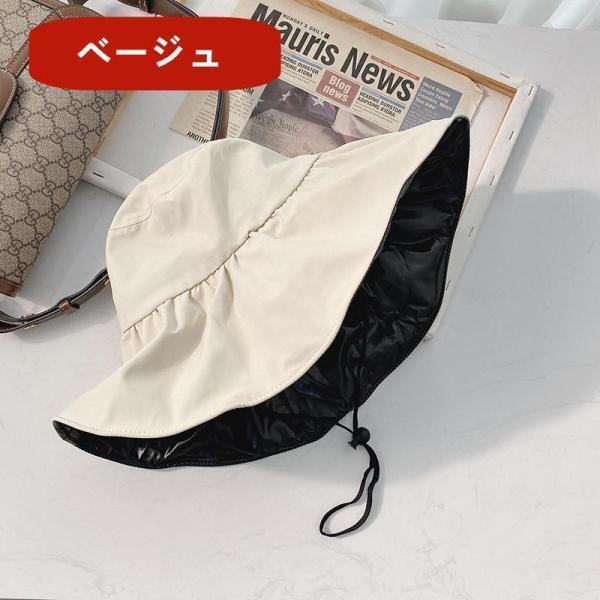日除け帽子 レディース uvカット つば広帽子 女性 折りたたみ ハット 日焼け防止 紫外線対策 日除け 遮光 お洒落 小顔効果 | ブランド登録なし | 17