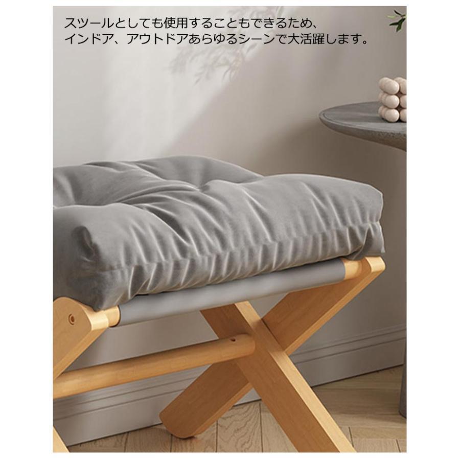 オットマン スツール フットスツール 足置き フットレスト 腰かけ 脚置き 折りたたみ 収納 オットマンチェア ソファ ベンチ ロビーチェア 椅子 チ | ブランド登録なし | 07