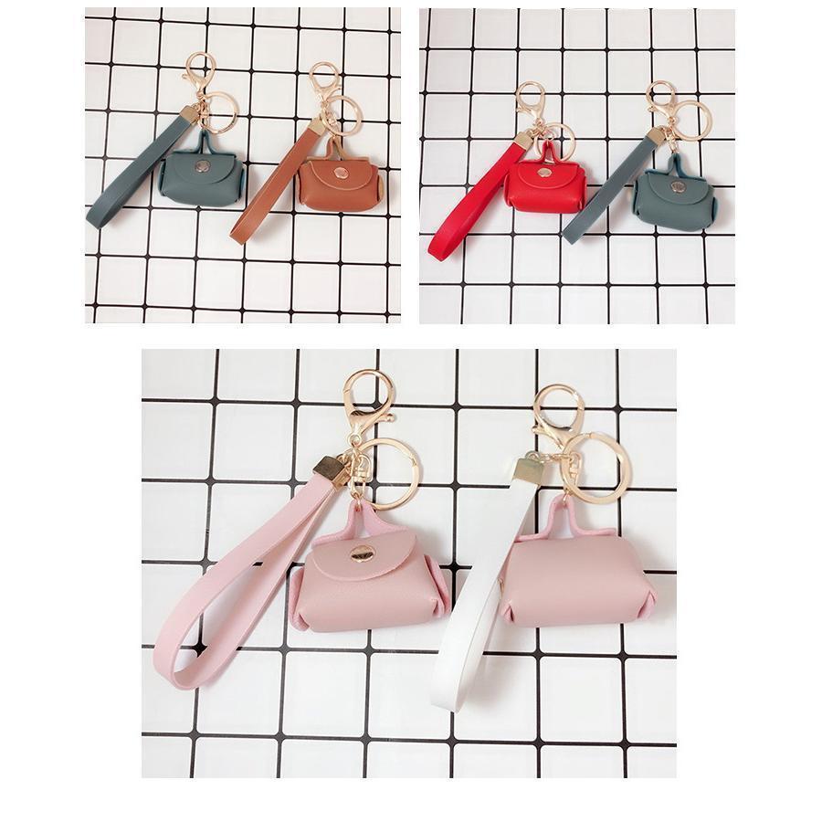 コインケース 小銭入れ キーホルダー バックチャーム ミニ財布 レディース 女性 財布 小さめ 小ぶり フェイクレザー スナップボタン バッグ型 コン |  | 07
