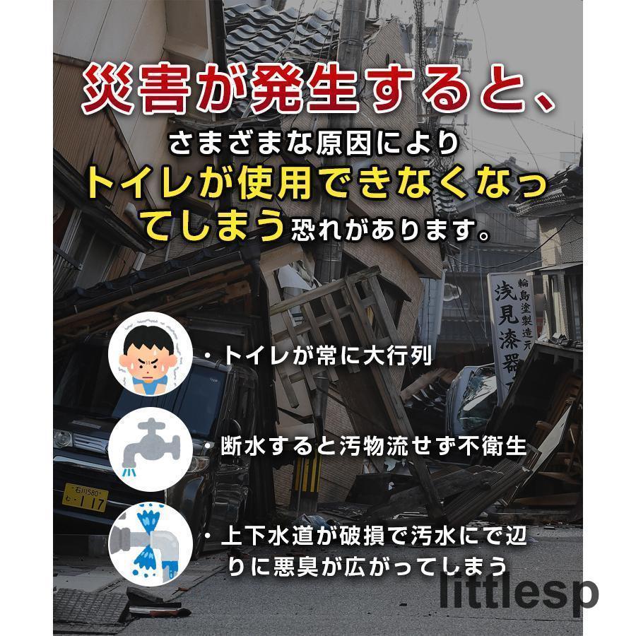 簡易トイレ 折りたたみ式 凝固剤付き 車中泊グッズ 車載用 防災 非常用 災害用 携帯トイレ 掃除簡単 車 介護 ポータブル 簡単収納 キャンプ | ブランド登録なし | 03