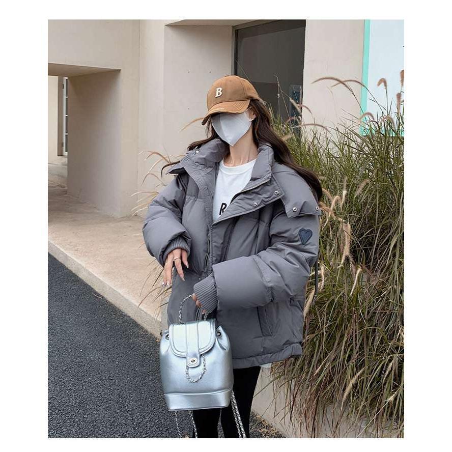 中綿ジャケット レディース 厚手 フード付き ショート丈 アウターア ダウン綿ジャケットコート 韓国 秋冬 防寒 暖かい |  | 10