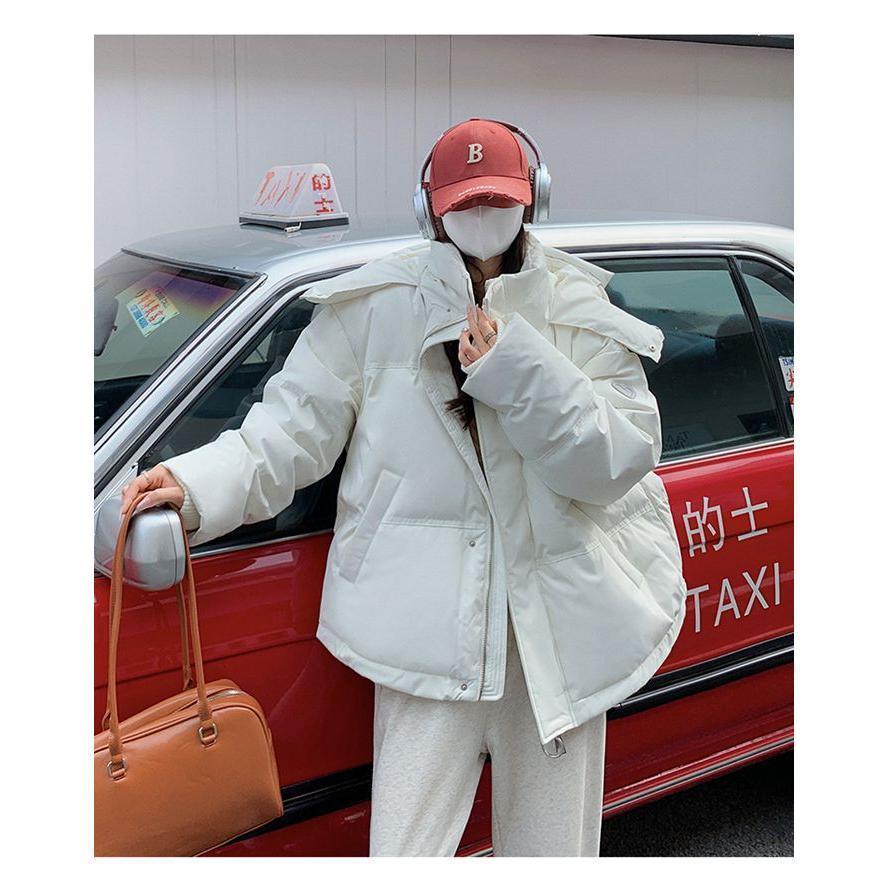 中綿ジャケット レディース 厚手 フード付き ショート丈 アウターア ダウン綿ジャケットコート 韓国 秋冬 防寒 暖かい |  | 14