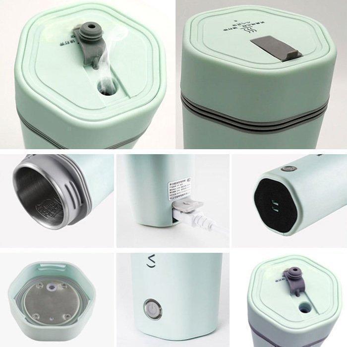 電気ケトル ポータブル 携帯性 高速沸騰ケトル ステンレス シンプル おしゃれ 電気ボトル 持ち運びしやすい 安全 健康 保温カップ 大容量 断熱 | ブランド登録なし | 05