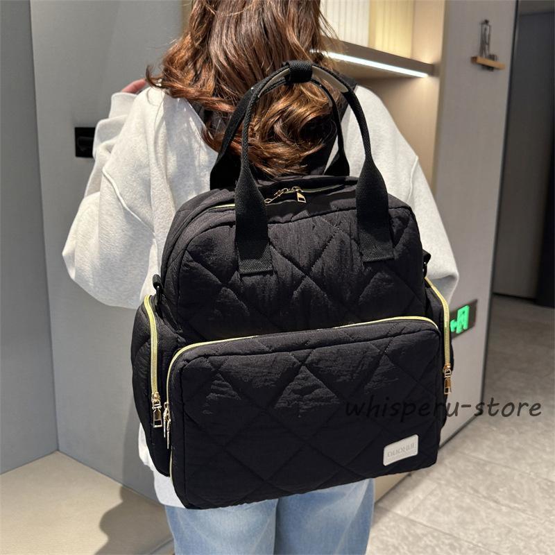 リュック ショルダーバッグ トートバッグ 3WAY マザーズバッグ レディースバッグ キルティング 斜めがけ 肩掛け 収納力抜群 旅行 シンプル | ブランド登録なし | 19