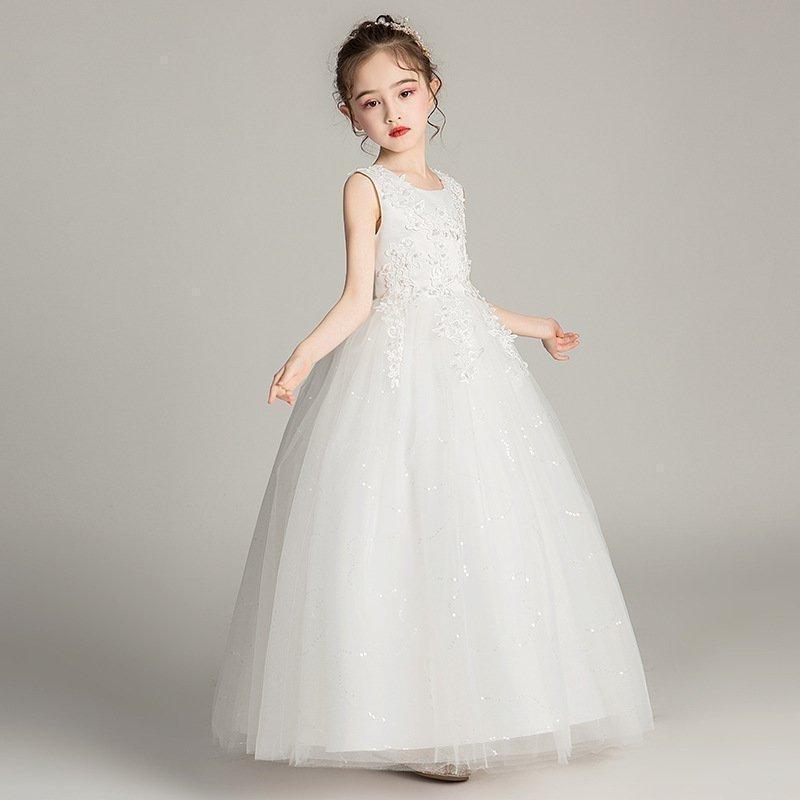 子供ドレスピアノ発表会ドレス発表会ピアノ女の子発表会ロングドレス入学式七五三演奏会子ども服パーティードレスフォーマルキッズジュニア | ブランド登録なし | 05
