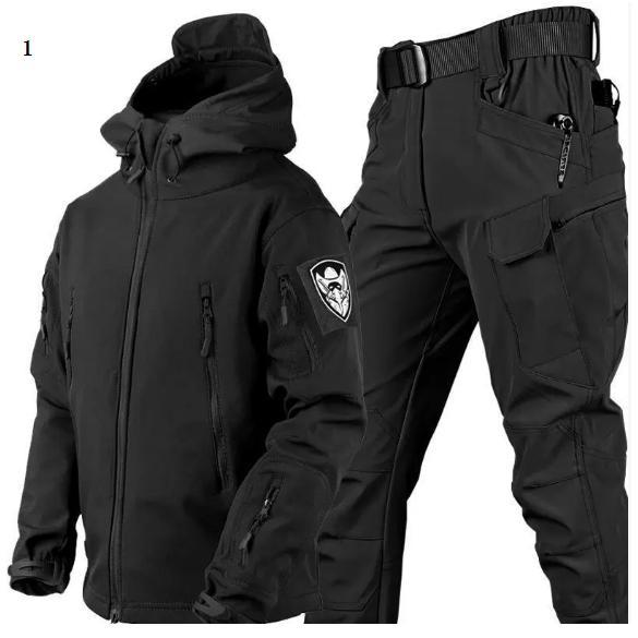 マウンテンジャケット メンズ 厚手 登山服 スキーウェア マウンテンパーカー 上下セット アウトドアウェア ズボン 防水 ハイキングジャケット 防寒着 | ブランド登録なし | 06