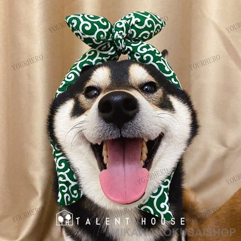 和風 和柄 ペット首輪 唐草模様 首輪 犬用 ネコ用 ネコ アクセサリー 柴犬 かわいい おしゃれ スカーフ 記念撮影 散歩 お出かけ ギフト | ブランド登録なし | 07