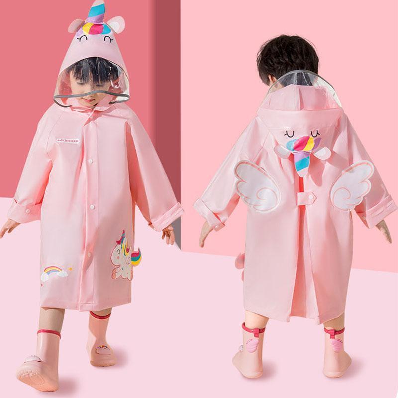 レインコート キッズ ランドセル対応 レインウェア カッパ 子供 子ども レインポンチョ 通学 通園 防水レイングッズ レインウェア リュック | ブランド登録なし | 11