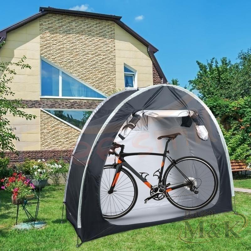 自転車テント サイクルハウス 防水防塵カバー 2台 自転車カバー オックスフォード サイクルポート 自転車置き場 自転車収納 物置 | ブランド登録なし | 11
