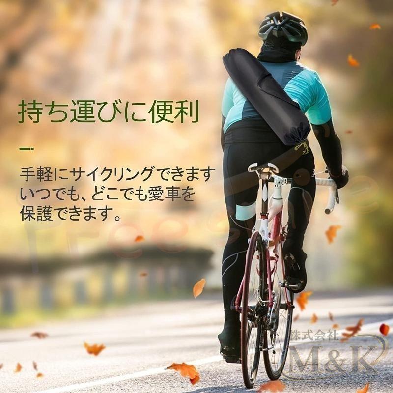 自転車テント サイクルハウス 防水防塵カバー 2台 自転車カバー オックスフォード サイクルポート 自転車置き場 自転車収納 物置 | ブランド登録なし | 02