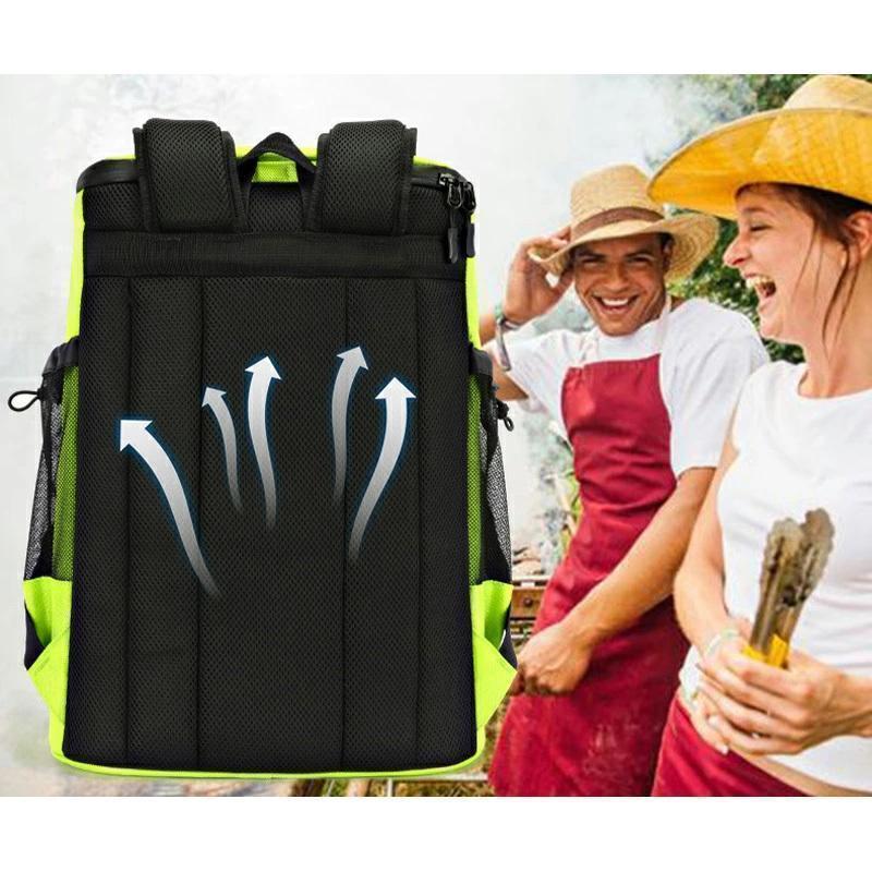 保冷リュック 防水 L 保冷バッグ クーラーバッグ 大容量 リュックサック 通勤 買い物 旅行 ピクニック お花見 桜 アウトドア 宅配デリバリー用 | ブランド登録なし | 03