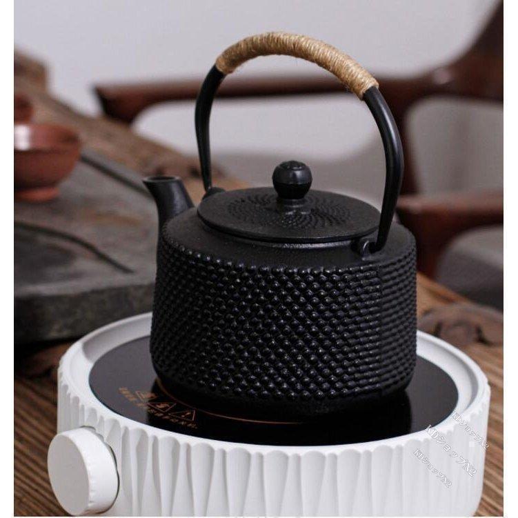 小粒 鉄器 老鉄瓶 提梁壺 対応 鉄やかん 鉄分補給 鉄びん★0.8L | ブランド登録なし | 03