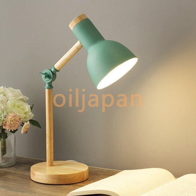 LEDスタンドライト デスクスタンド スタンド照明 アームライト 金属シェード LED電球付き 小さめ コンパクト 間接照明 北欧 ホテル 読書灯 | ブランド登録なし | 08