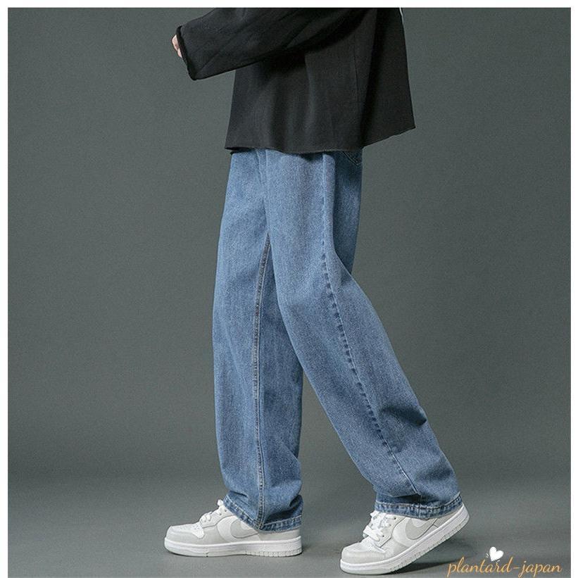 デニム メンズ パンツ 秋 冬 スキニーパンツ ロング丈 スキニーデニム ジョガーパンツ ジーンズ 細身 スリム 夏 アメカジ 着痩せ カジュアル | ブランド登録なし | 08