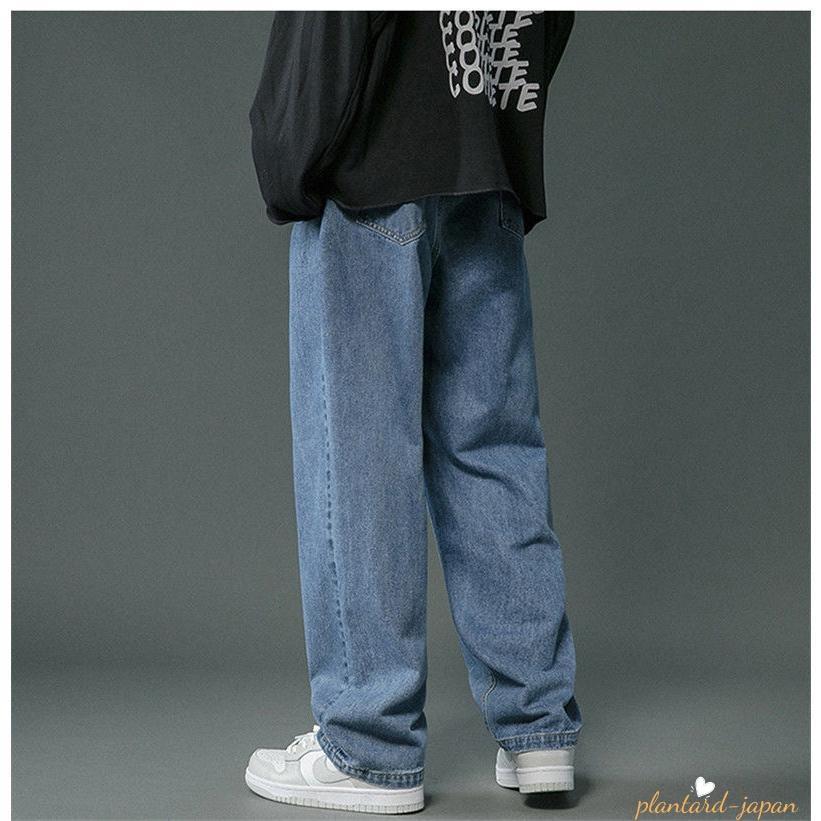 デニム メンズ パンツ 秋 冬 スキニーパンツ ロング丈 スキニーデニム ジョガーパンツ ジーンズ 細身 スリム 夏 アメカジ 着痩せ カジュアル | ブランド登録なし | 09