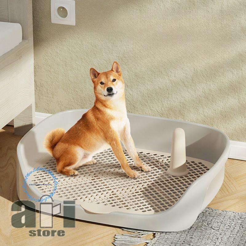 ペットトイレトレー 犬 しつけ 犬用トイレトレー 犬用トイレ 囲い フチ スノコ ペットトイレ トレーニング 足上げ レギュラーサイズ おしゃれ | ブランド登録なし | 07
