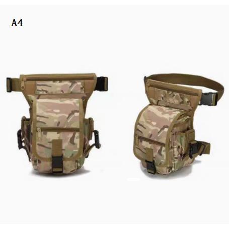 メンズ　レッグポーチ レッグバッグ ボディバッグ アウトドア 多機能 鞄 バイク 自転車 登山 ポーチ 釣り サバゲー | ブランド登録なし | 04