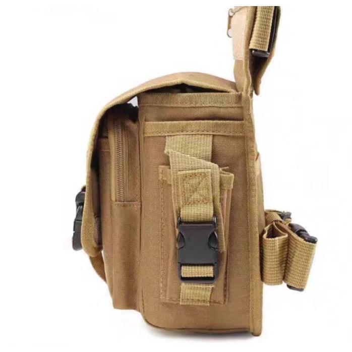 メンズ　レッグポーチ レッグバッグ ボディバッグ アウトドア 多機能 鞄 バイク 自転車 登山 ポーチ 釣り サバゲー | ブランド登録なし | 08