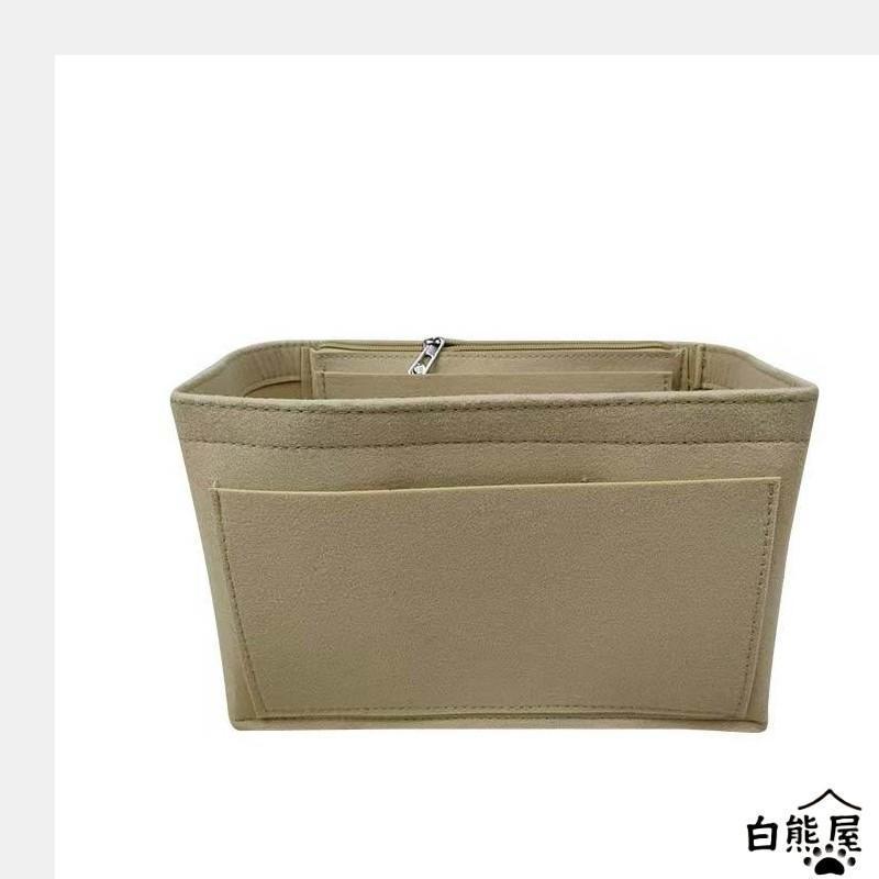 バッグインバッグ インナーバッグ バッグインバッグ 小物整理 3タイプ 仕切り 通勤 フェルトバック 軽量 トートバッグ用 自立式 ファスナー付き 大 | ブランド登録なし | 02