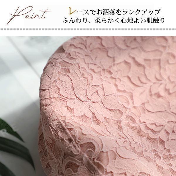 ベレー帽 レディース レース 花柄 全５色 大きめ ゆったり 通気性抜群 サイズ調節 サマーニット シンプル カジュアル オールシーズン おしゃれ | ブランド登録なし | 20