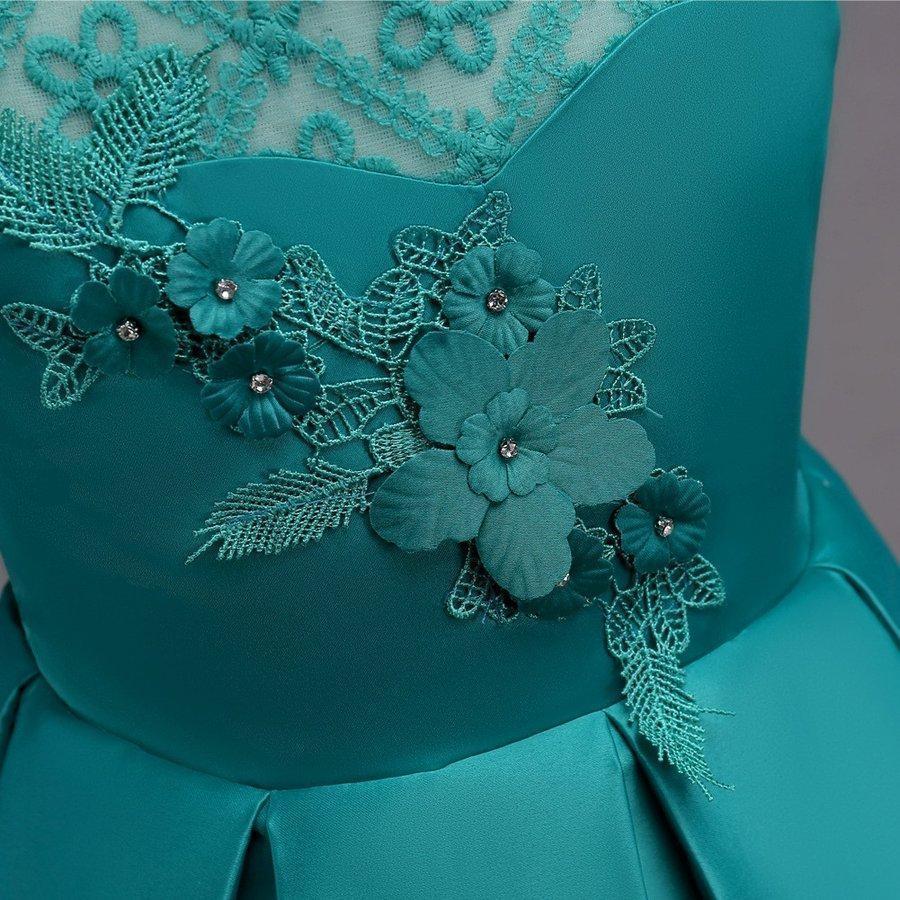 子供ドレス ピアノ発表会 ロング 結婚式 キッズ フォーマルドレス 「！！」子ども ジュニアドレス 6色 110- 170 2018モデル 新品 | ブランド登録なし | 11