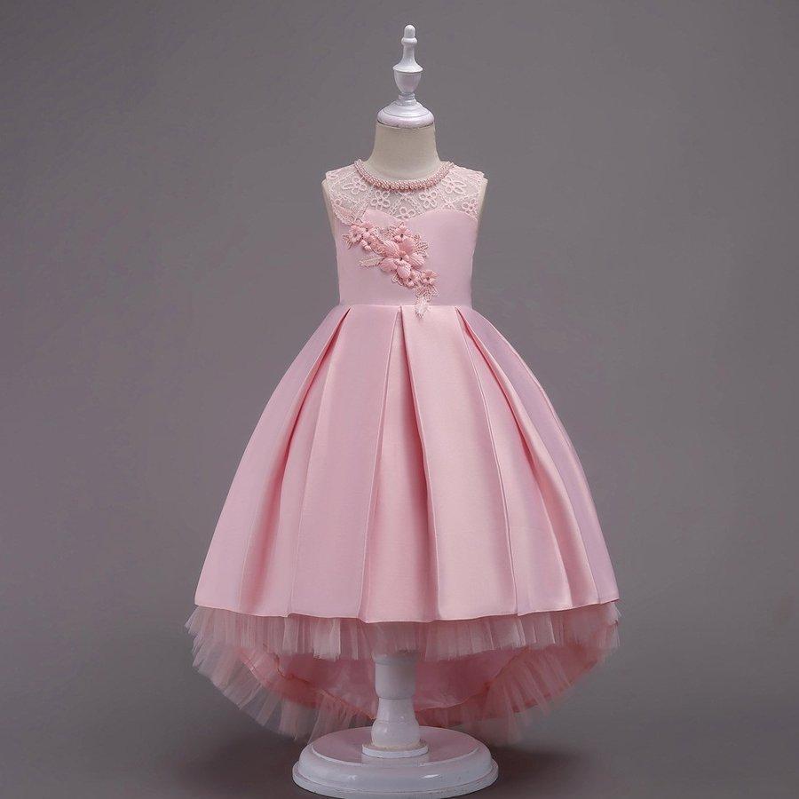 子供ドレス ピアノ発表会 ロング 結婚式 キッズ フォーマルドレス 「！！」子ども ジュニアドレス 6色 110- 170 2018モデル 新品 | ブランド登録なし | 01