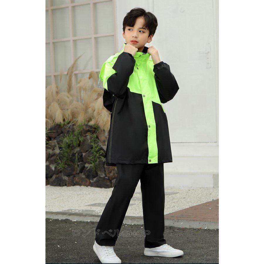 上下セット レインコート レインパンツ キッズ 女の子 男の子 子供用 キッズ ランドセル対応 かわいい おしゃれ 雨具 防水 カッパ 通園 通学 |  | 05
