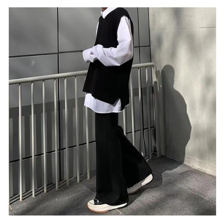 フレアパンツ メンズ スラックス フレアスラックス 春 夏 秋 フレア パンツ ベルボトムパンツ シンプル カジュアル おしゃれ 大きいサイズ 着〓せ | ブランド登録なし | 13